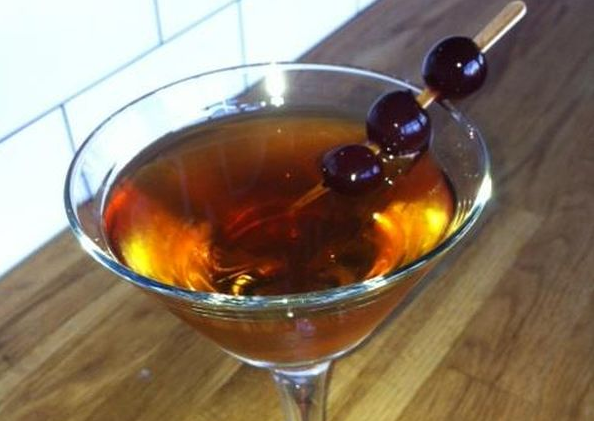 A Classic Manhattan at Cure on Capitol Hill. Photo source. 