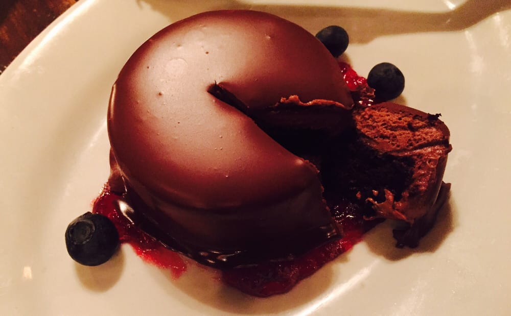 The Chocolate Bourbon Mousse Cake at Lot No. 3. Photo source.