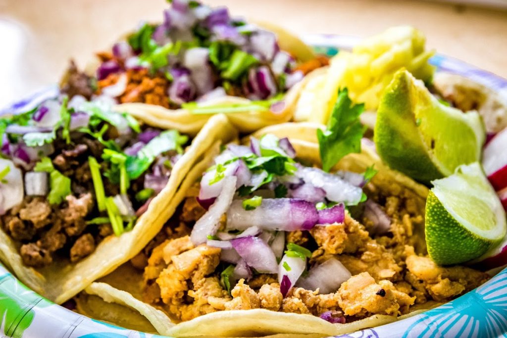A variety of tacos from Amono’s Mexican Kitchen. Photo credit: Marketeering Group.